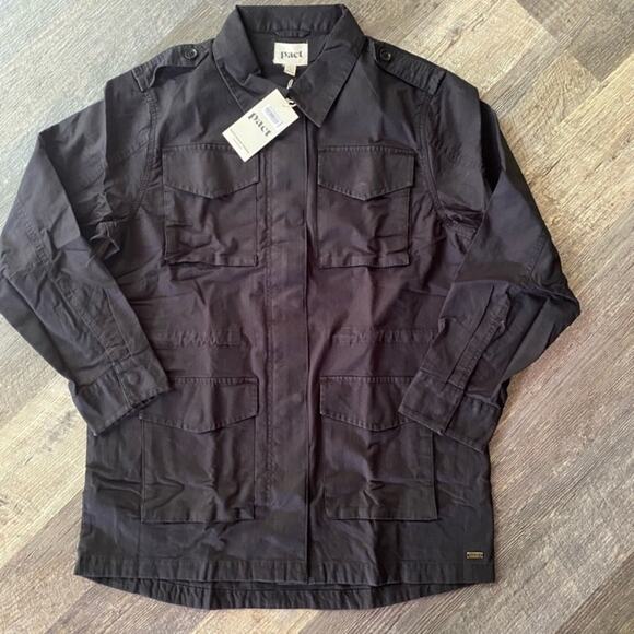 Pact Lined Woven Safari Jacket - Picture 3 of 9